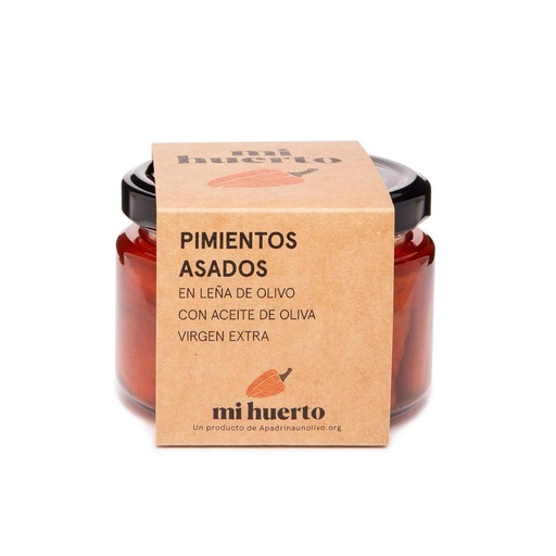 [pim-240gr-1ud] Pimientos asados en AOVE 240 gr