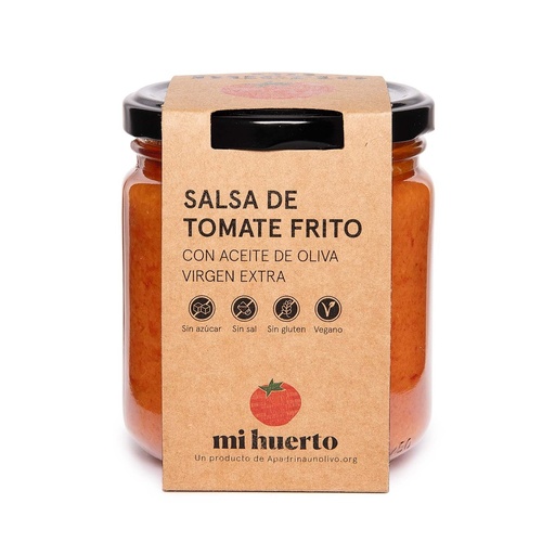 [tom-350g-1ud] Salsa de tomate frito con AOVE (1 ud. 350g)